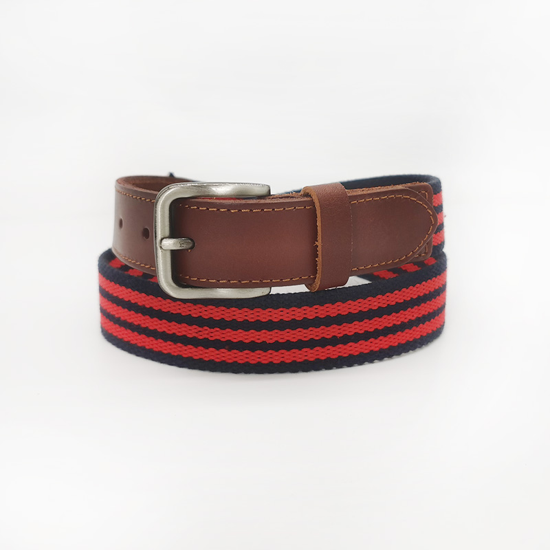 multicolor woven webbing belts