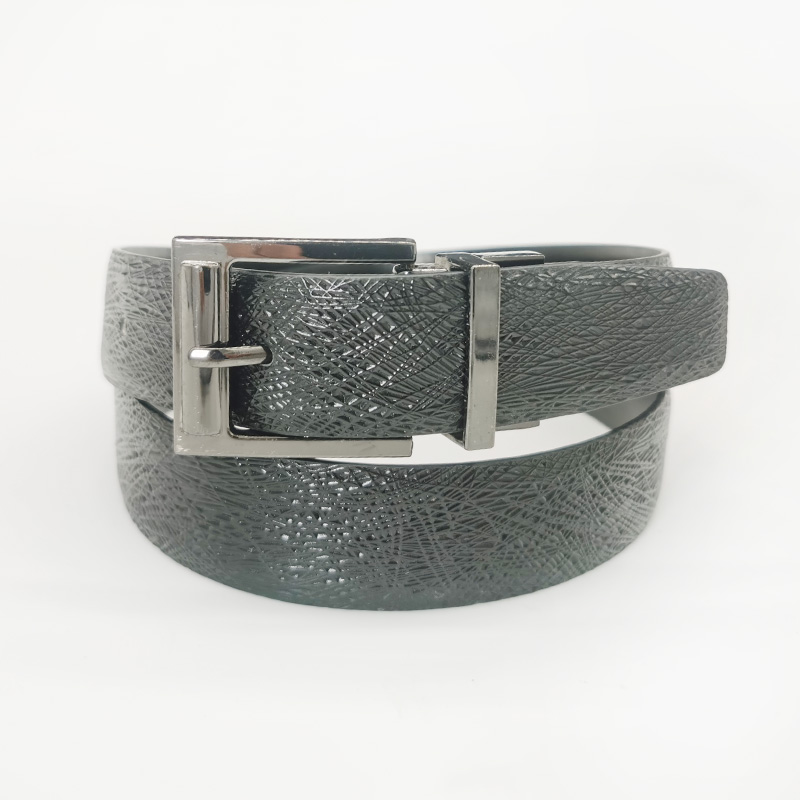 men's reversible belts with rotate buckle