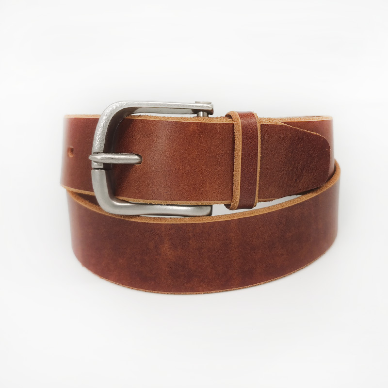 unique design cowhide leather belt