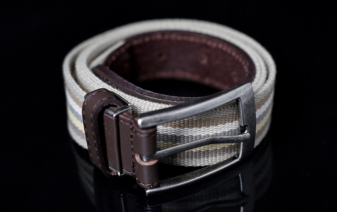 Canvas belt