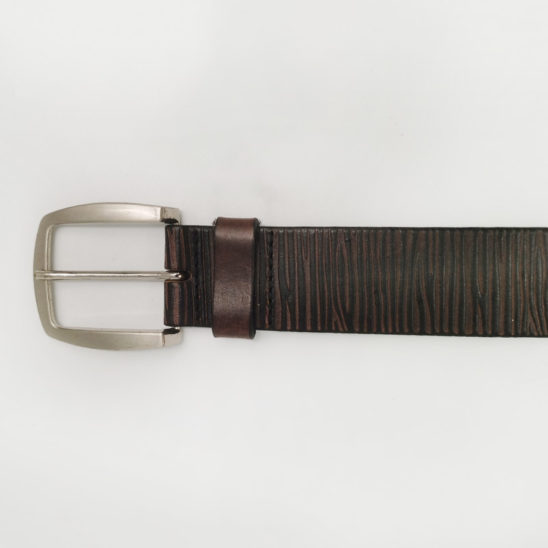 embossed genuine leather belts