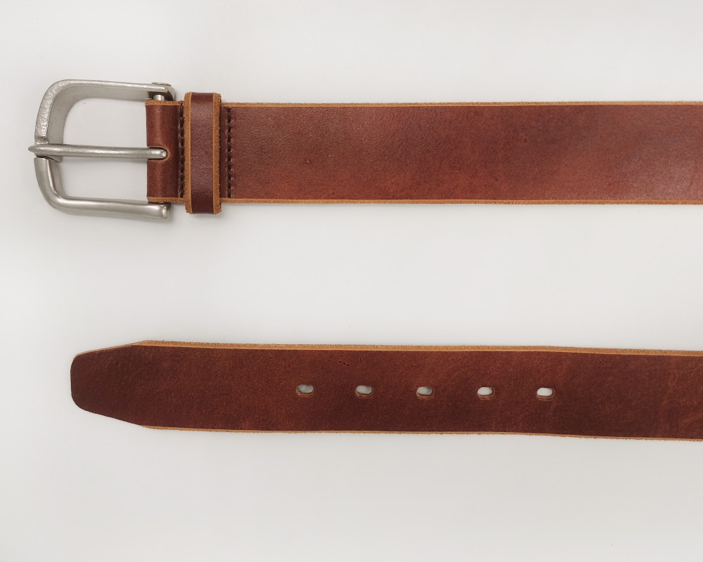 unique design cowhide leather belt