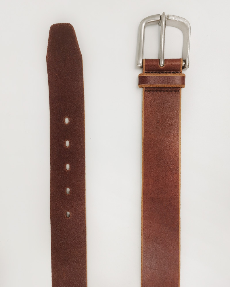 unique design cowhide leather belt