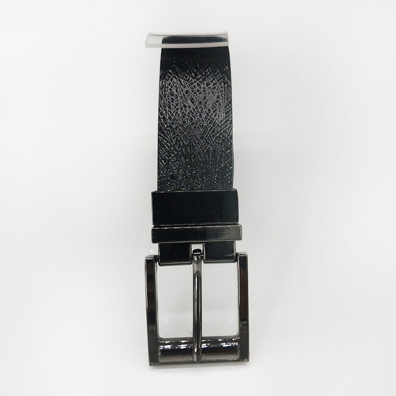 men's reversible belts with rotate buckle