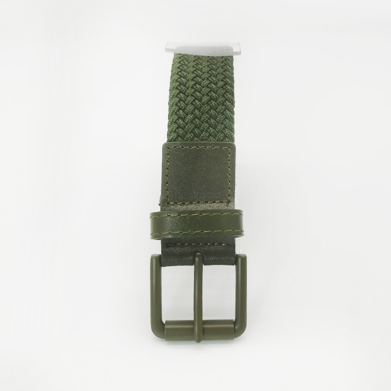 olive elastic belts