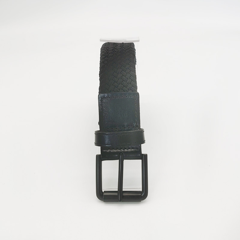 black polyester elastic belt