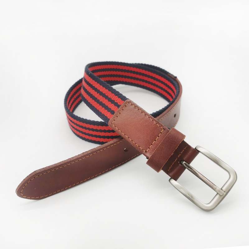 multicolor woven webbing belts