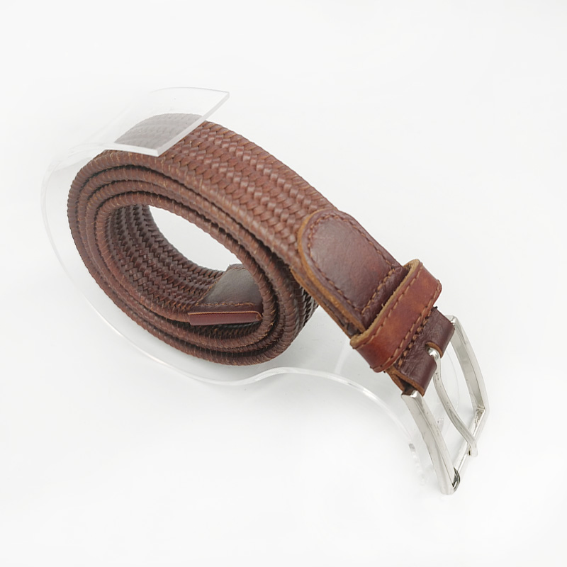 germany bonded leather braided belts