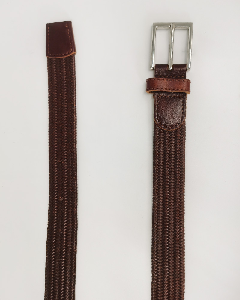 germany bonded leather braided belts