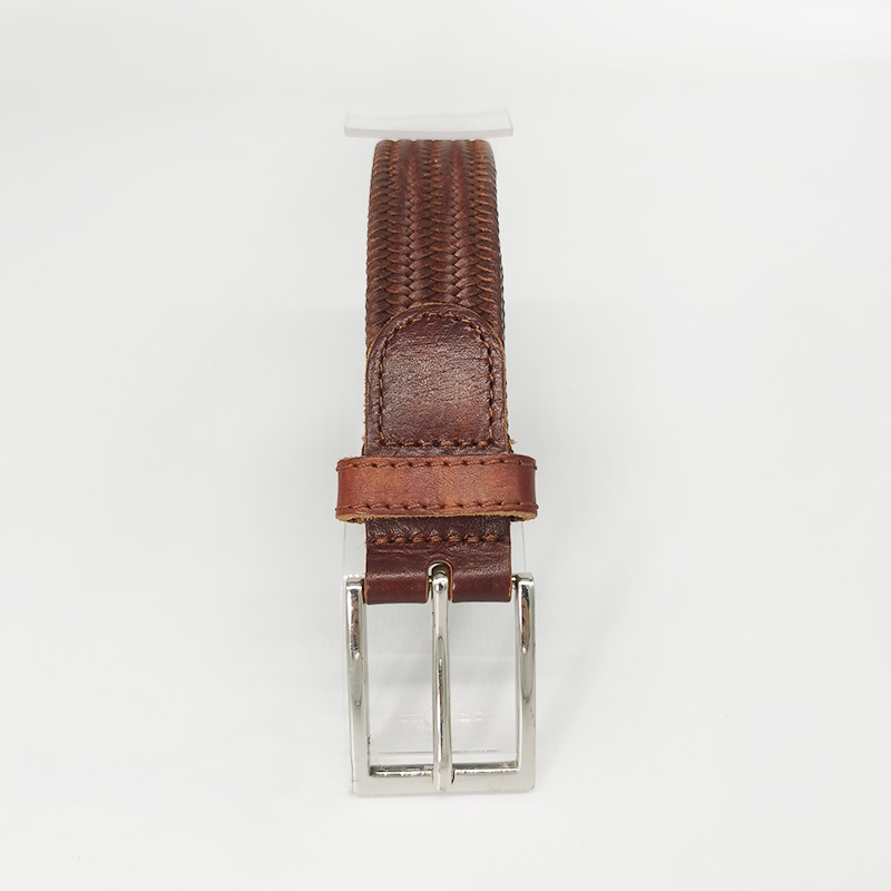 germany bonded leather braided belts