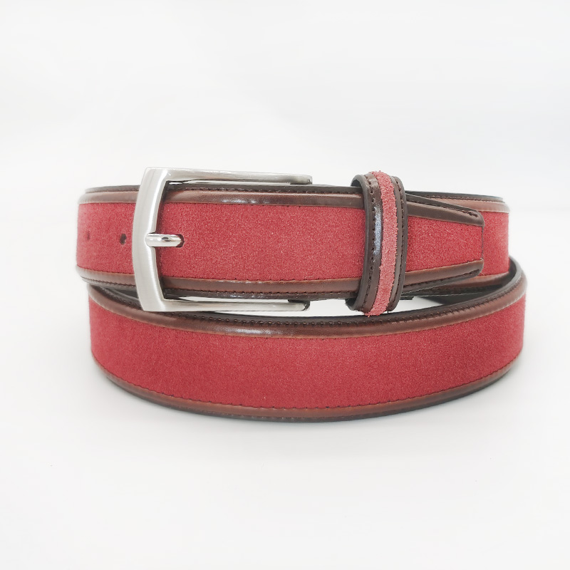 suede leather belts with split leather