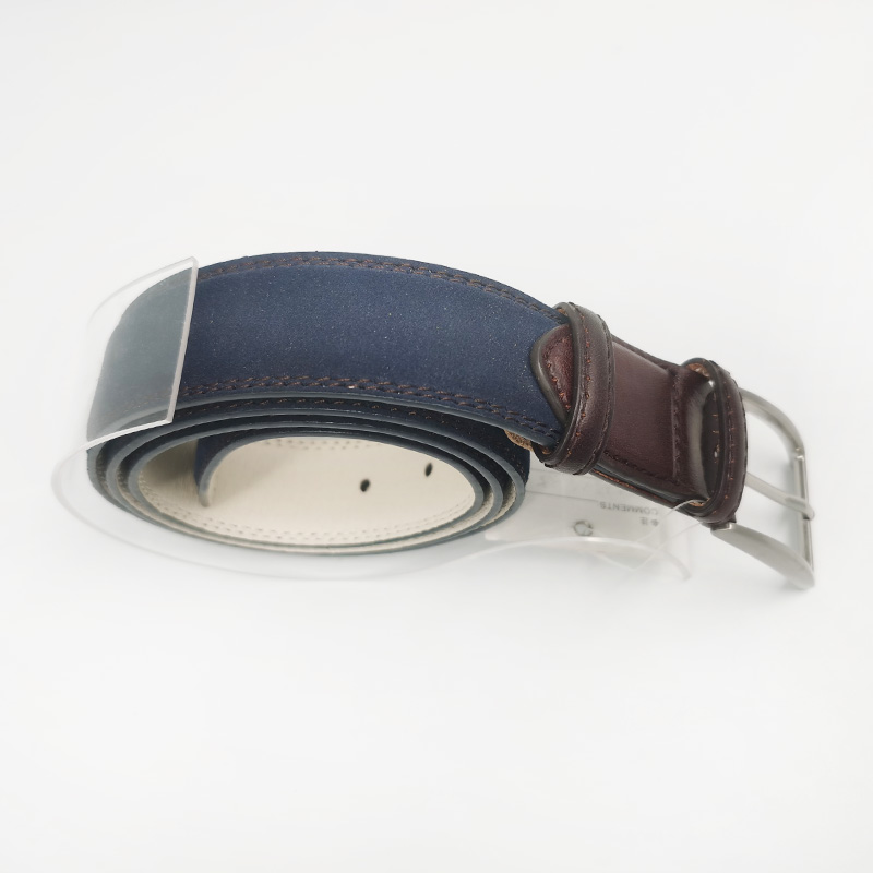 navy blue suede leather belts