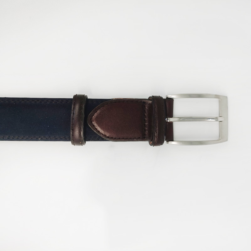 navy blue suede leather belts