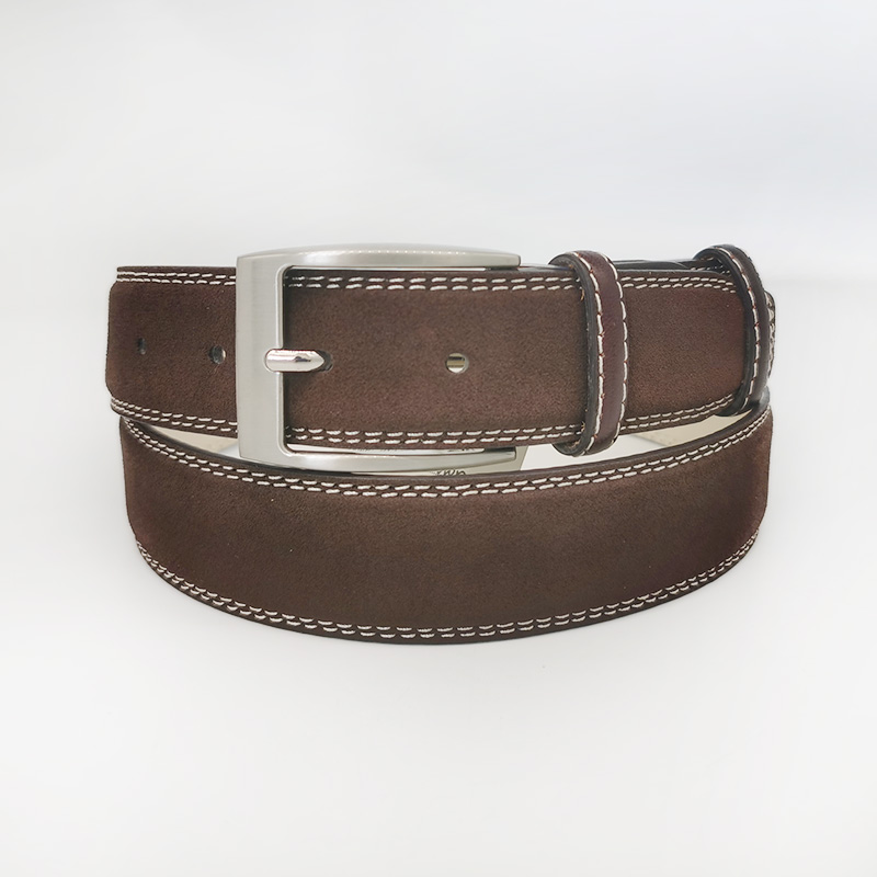 brown suede leather belts