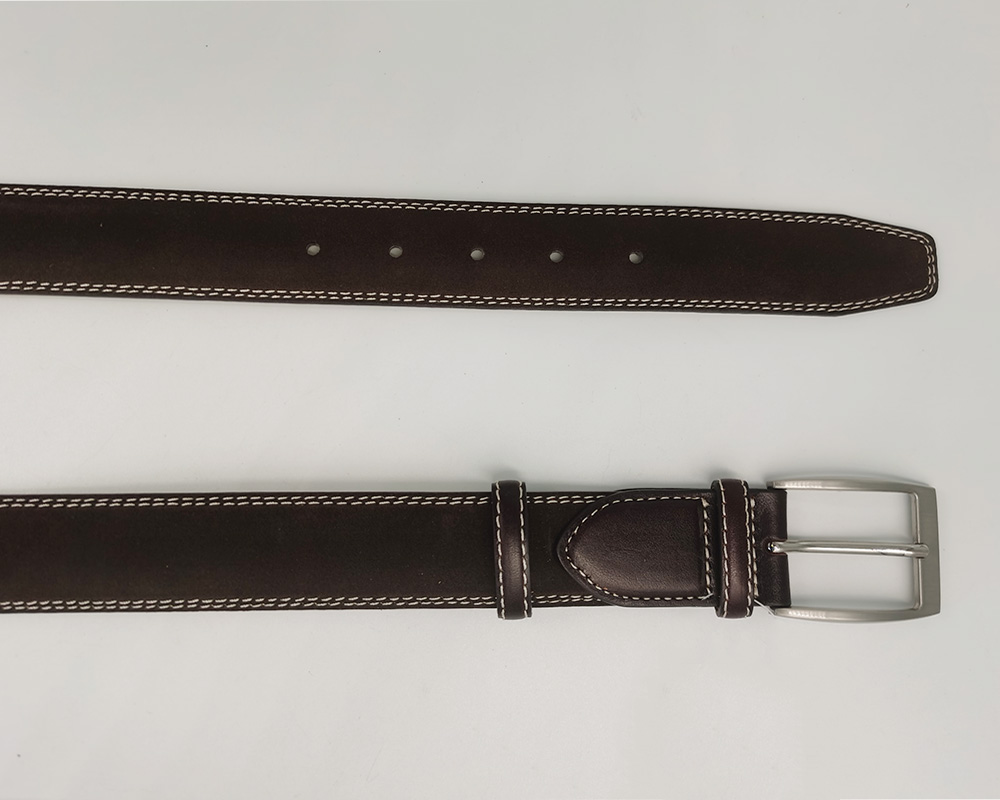 brown suede leather belts