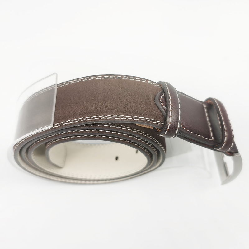 brown suede leather belts