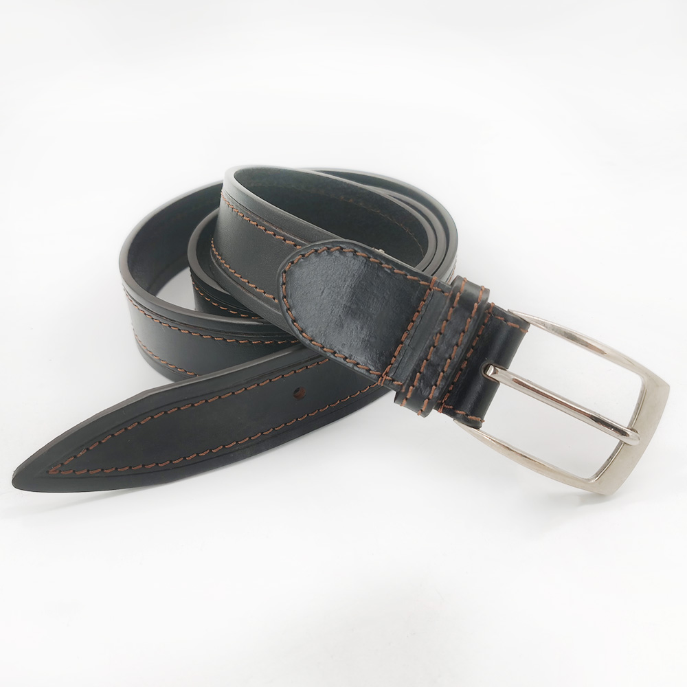 full grain leather belts with adjustable clip