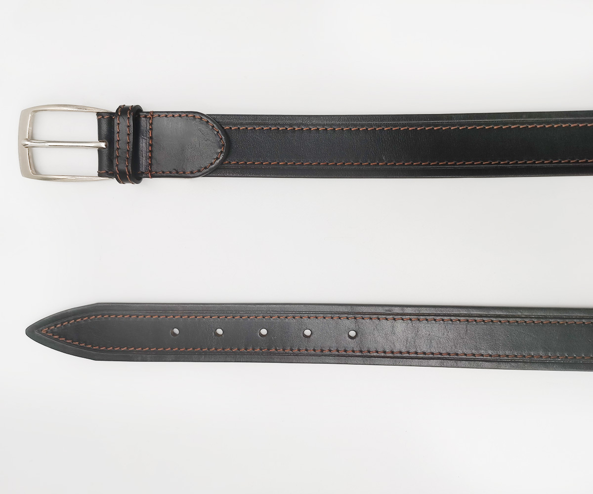 full grain leather belts with adjustable clip