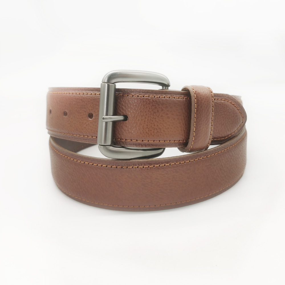 stitched leather belts