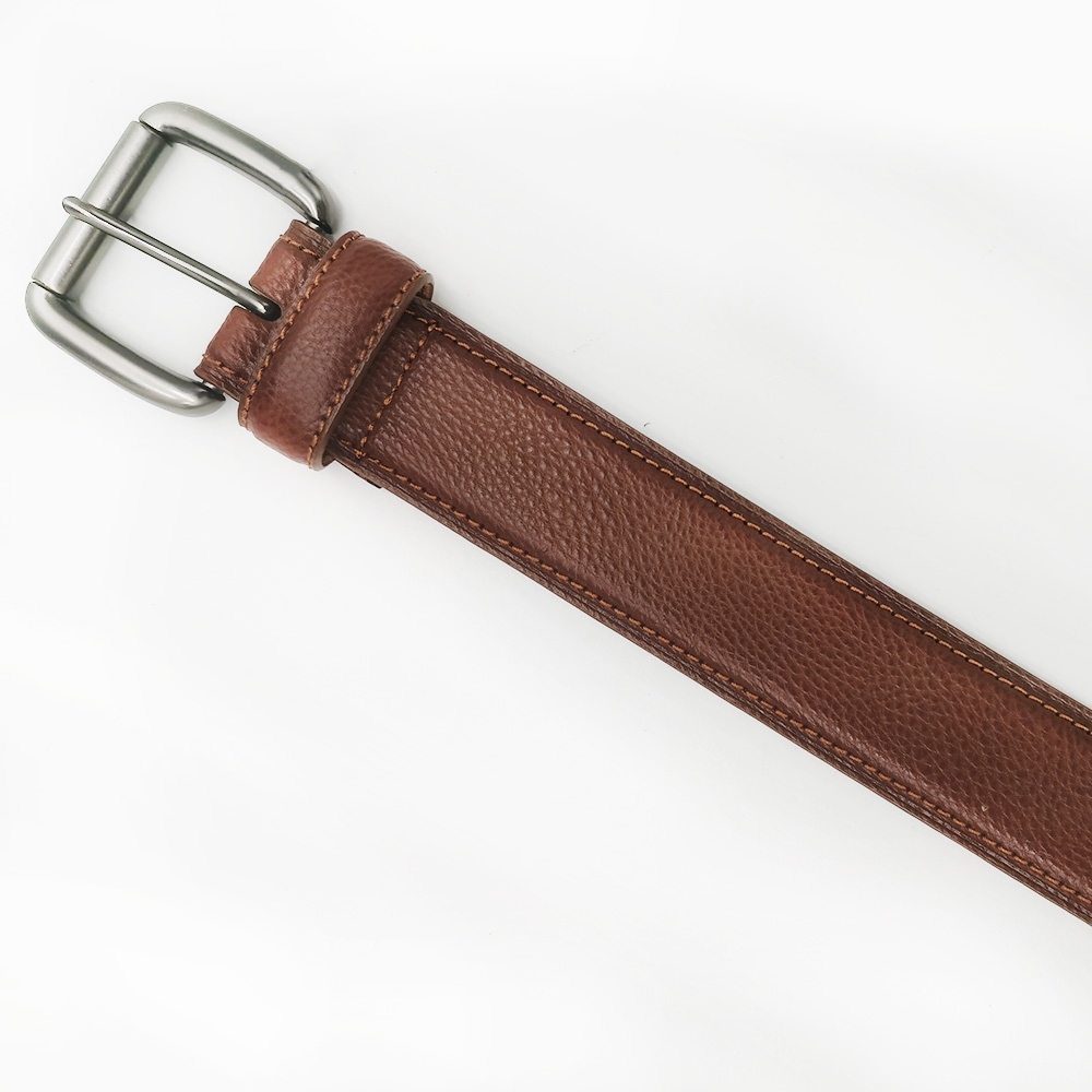 stitched leather belts