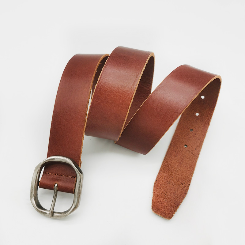 40mm wide genuine leather belts