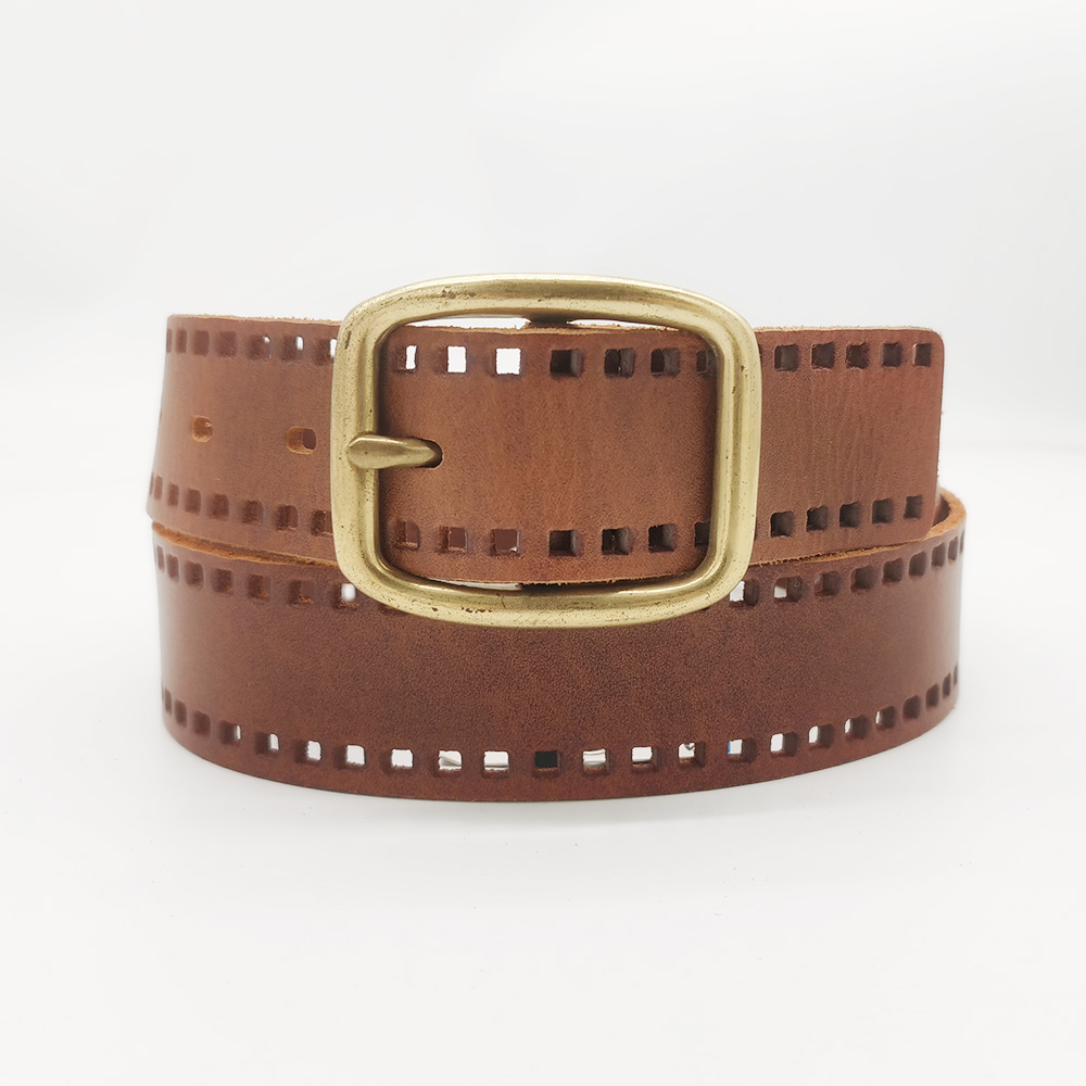 men's wide casual leather belts