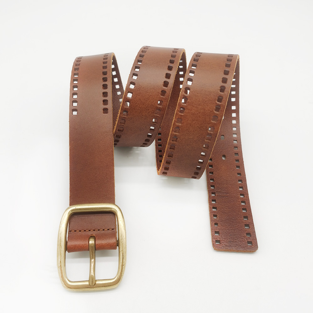 men's wide casual leather belts