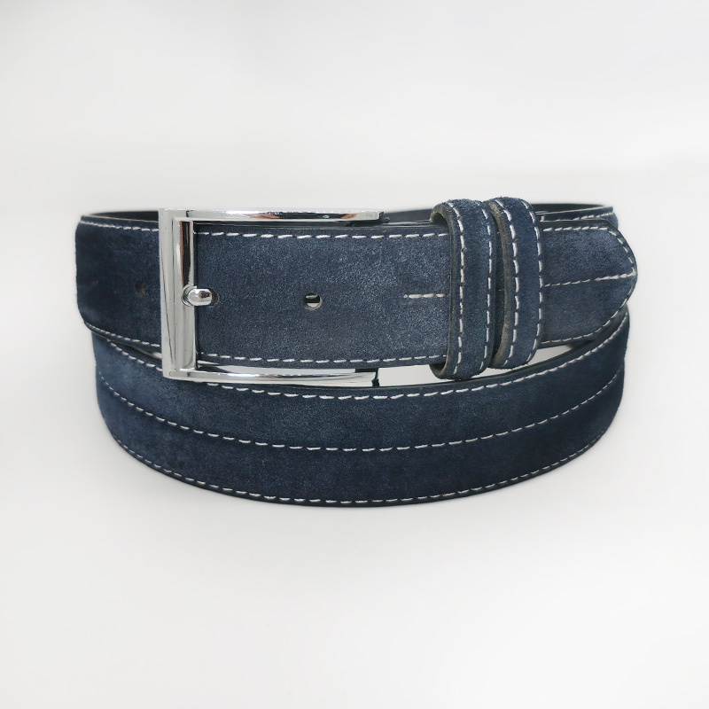 unique design suede leather belts for men