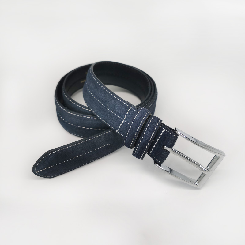 unique design suede leather belts for men