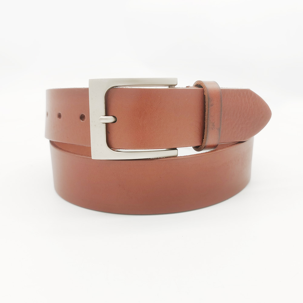 men's top grain leather belt