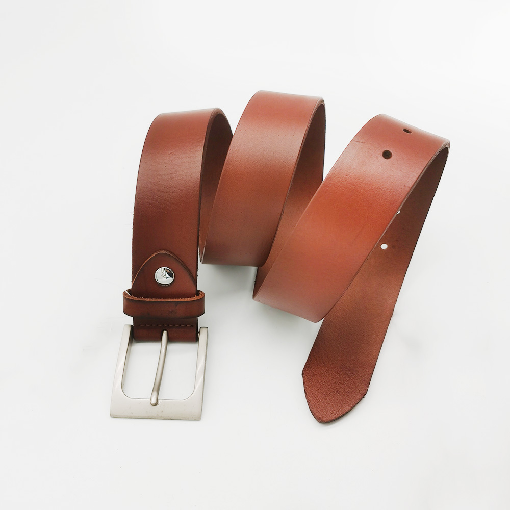 men's top grain leather belt