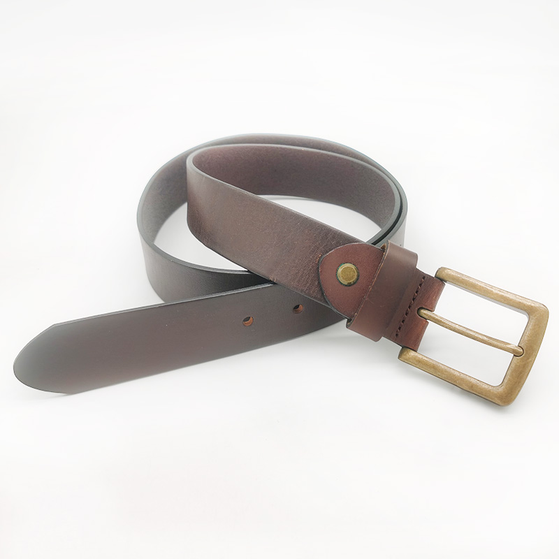 35mm wide men's casual leather belts