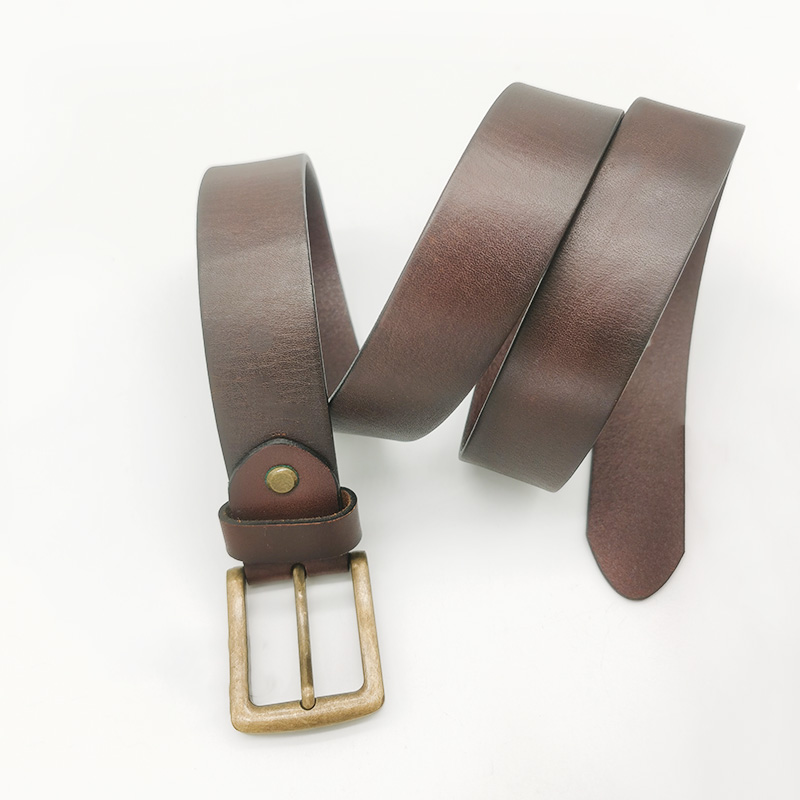 35mm wide men's casual leather belts