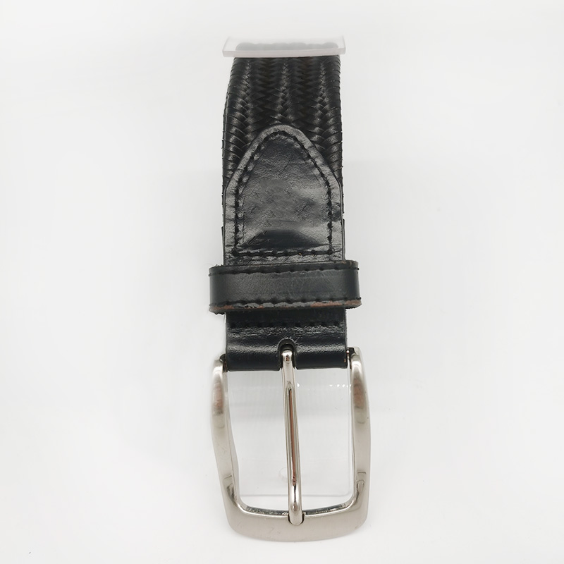 Germany bonded leather braided stretch belts