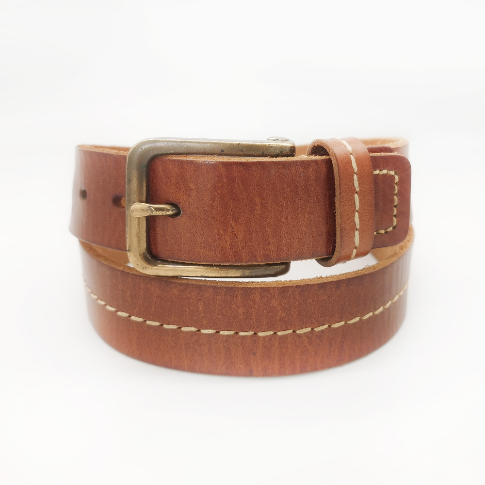 high quality full grain leather belts for jeans wear