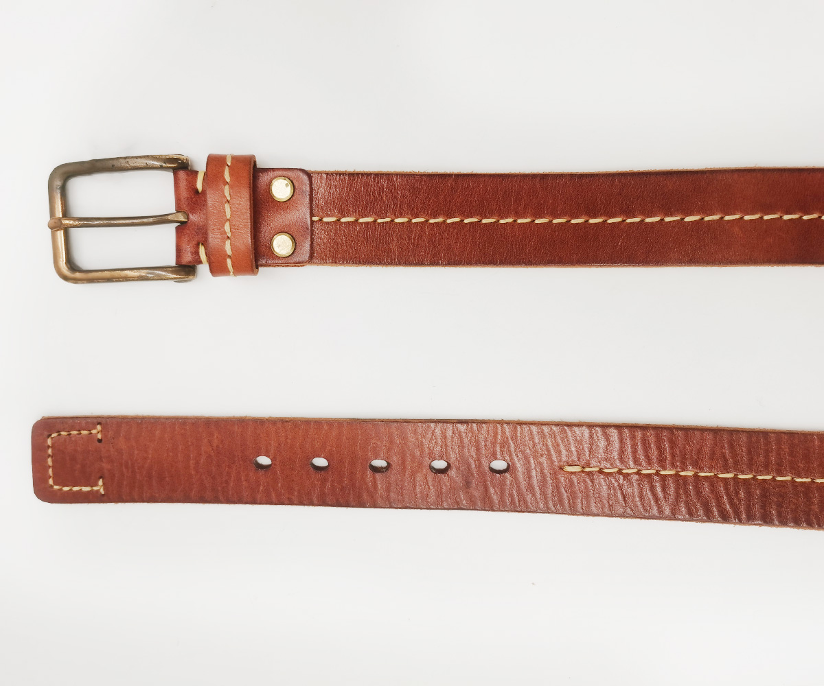 high quality full grain leather belts for jeans wear