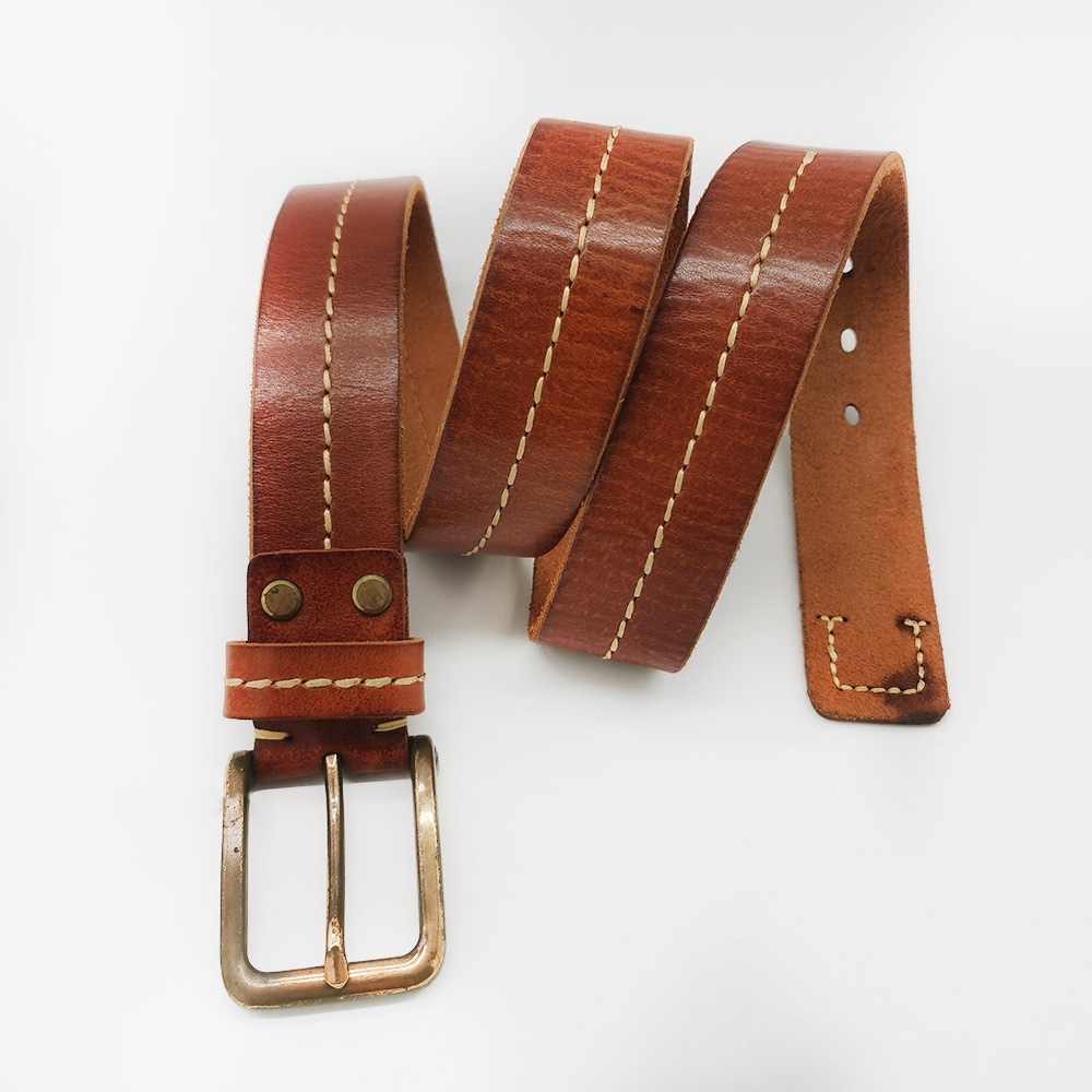 high quality full grain leather belts for jeans wear