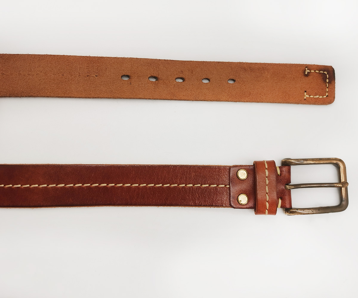 high quality full grain leather belts for jeans wear