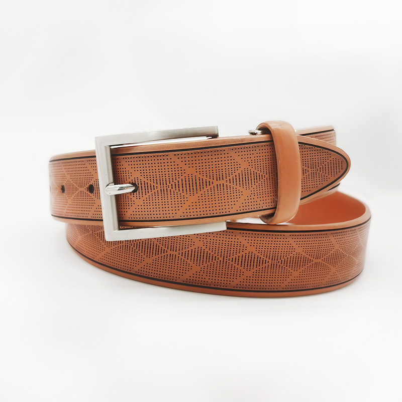 laser belts in genuine leather