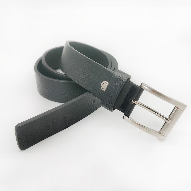 PU leather embossed casual belts