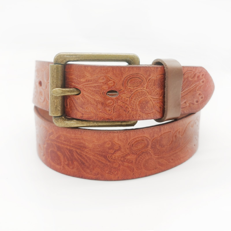 western style cowhide leather belts