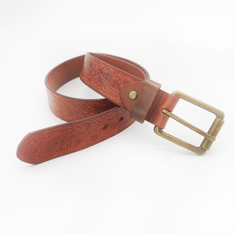 western style cowhide leather belts