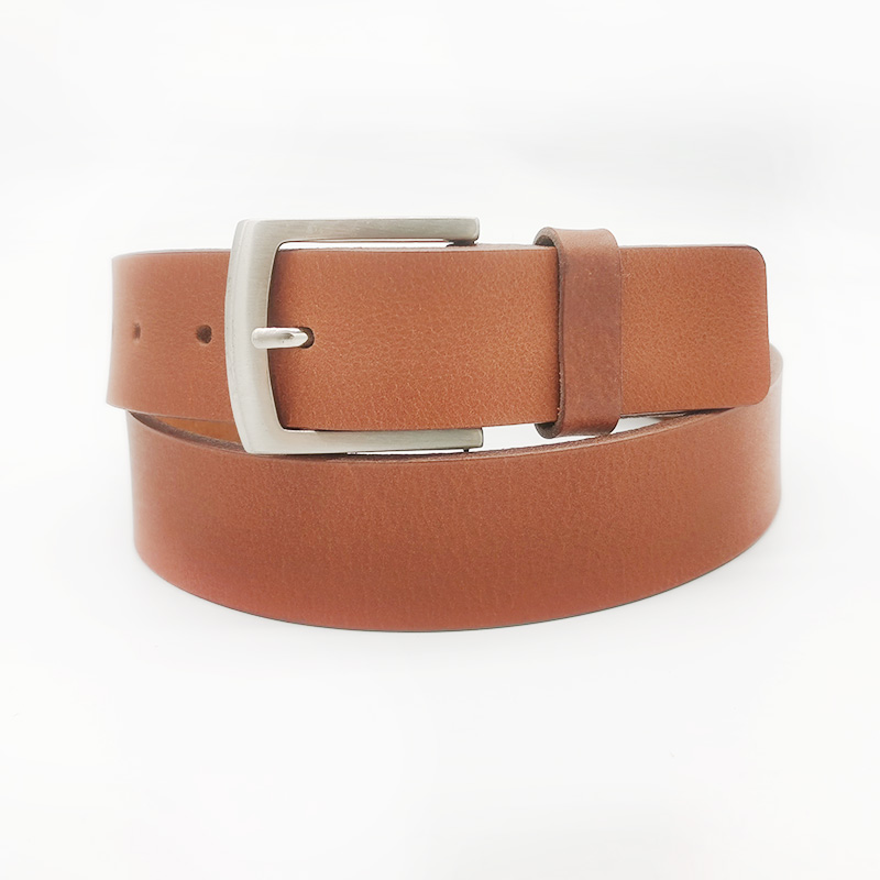 flat split leather belts for jeans wear