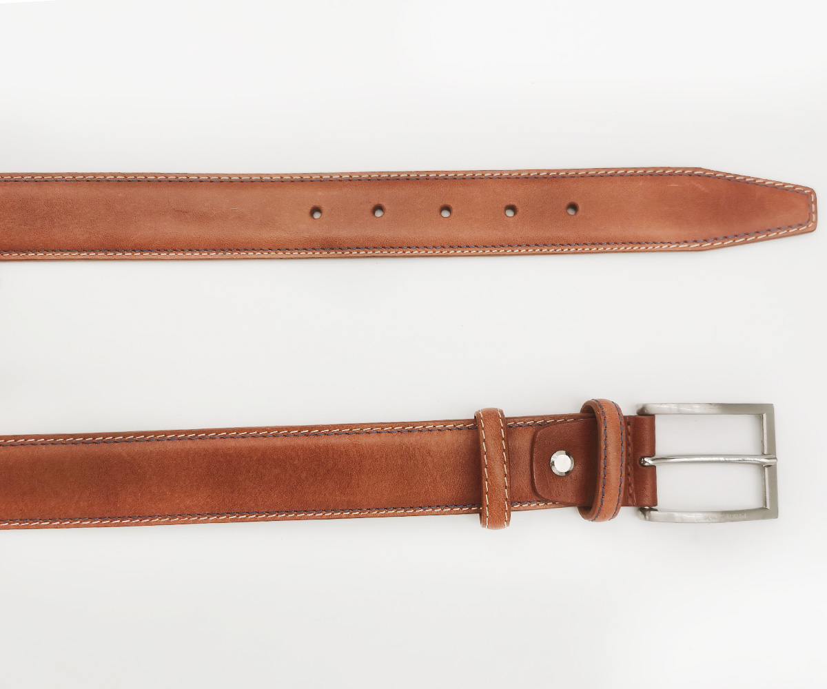 35mm wide men's casual leather belts