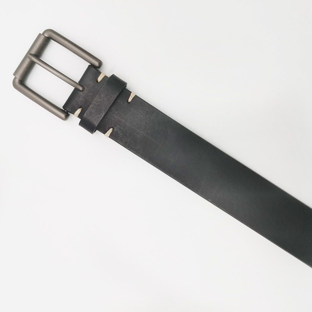 black top grain leather with pin buckle