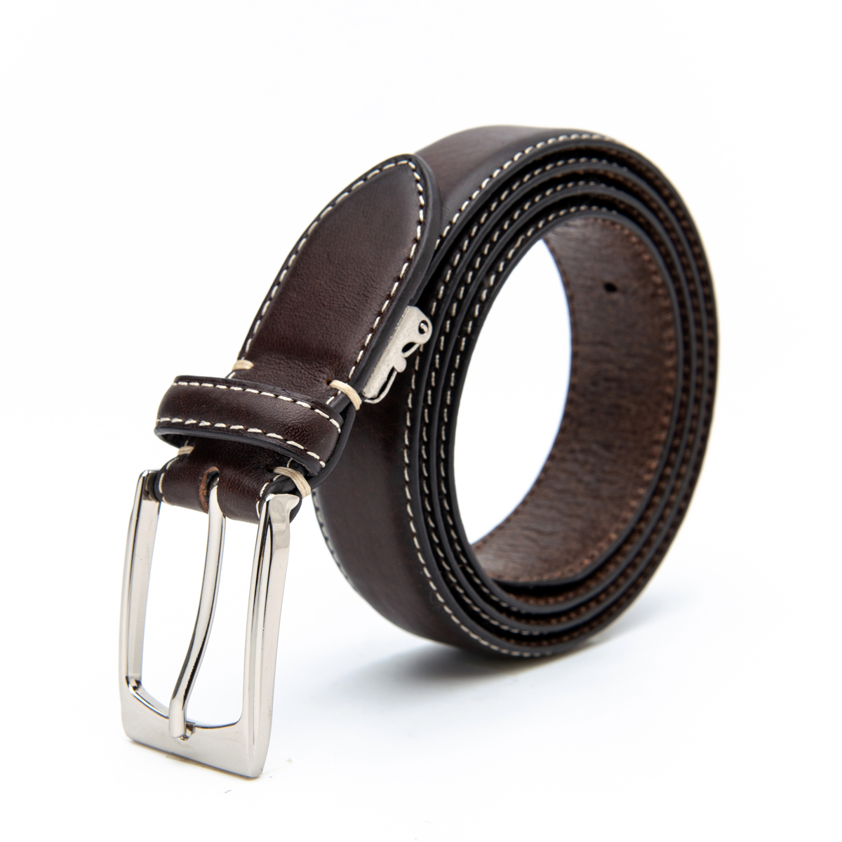 men's leather belts with adjustable clip