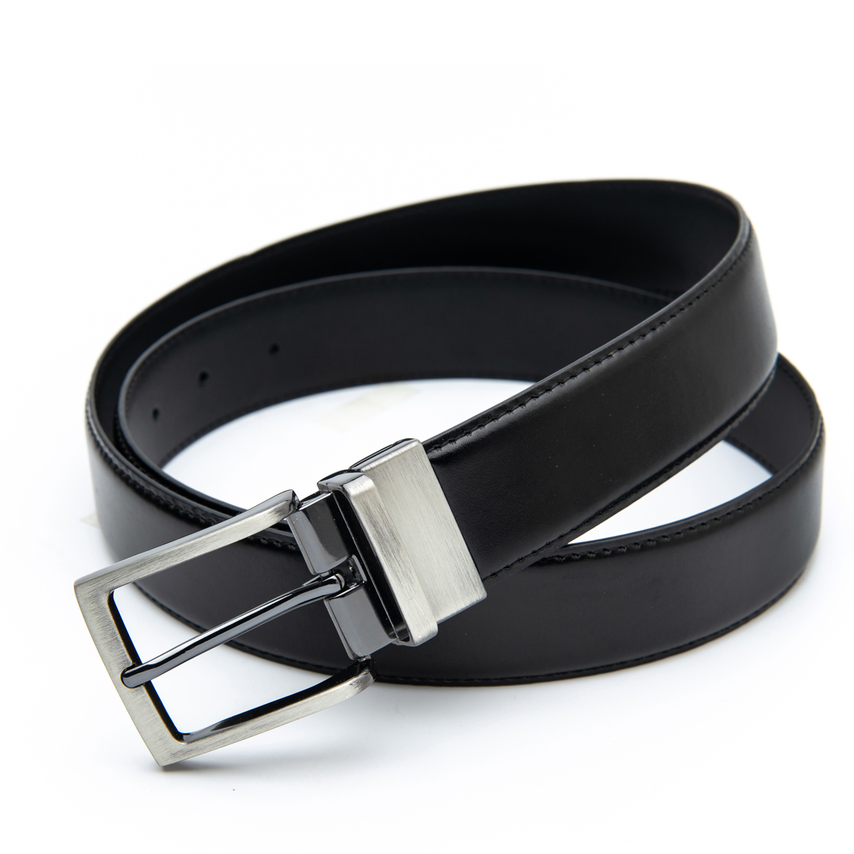 split leather reversible belts