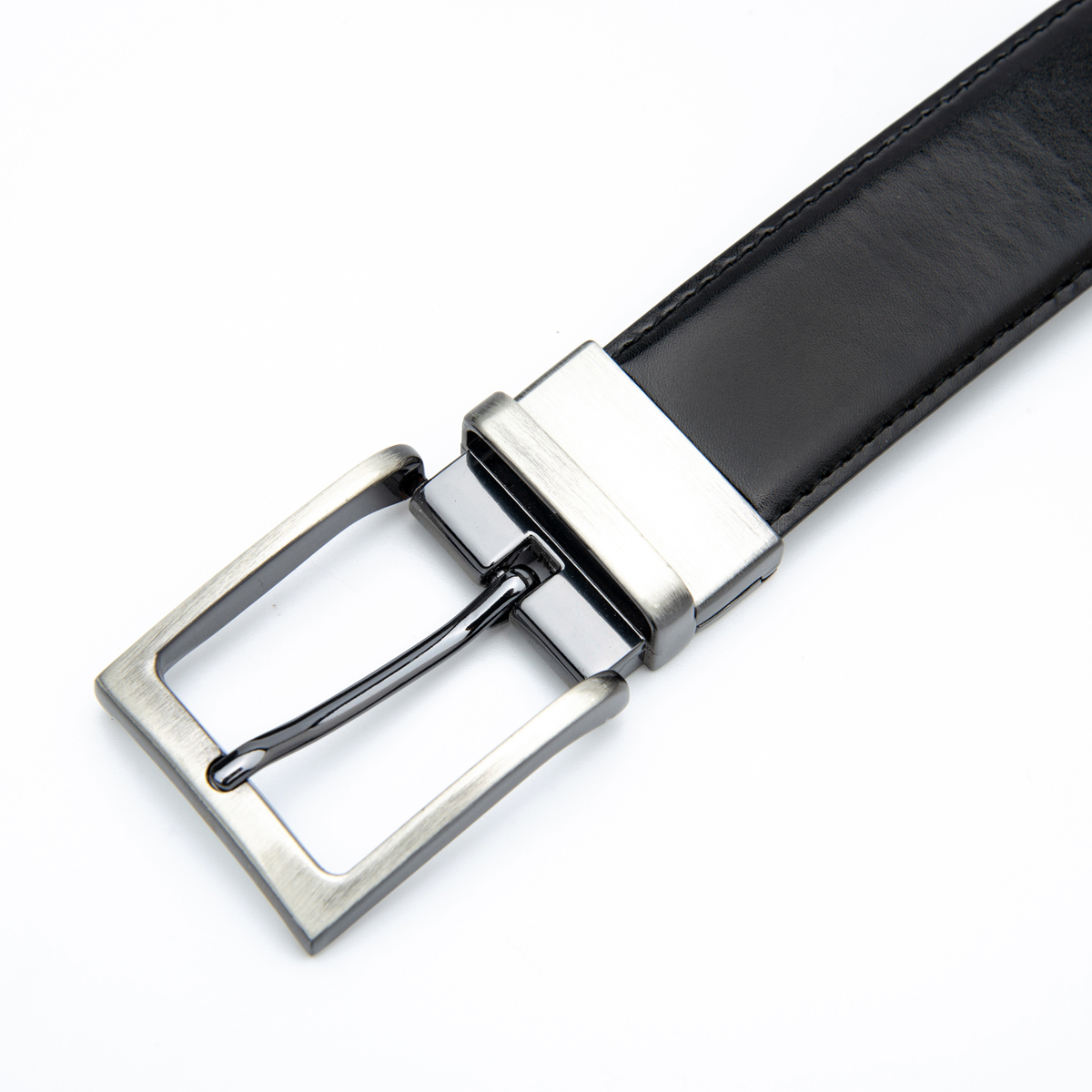 split leather reversible belts