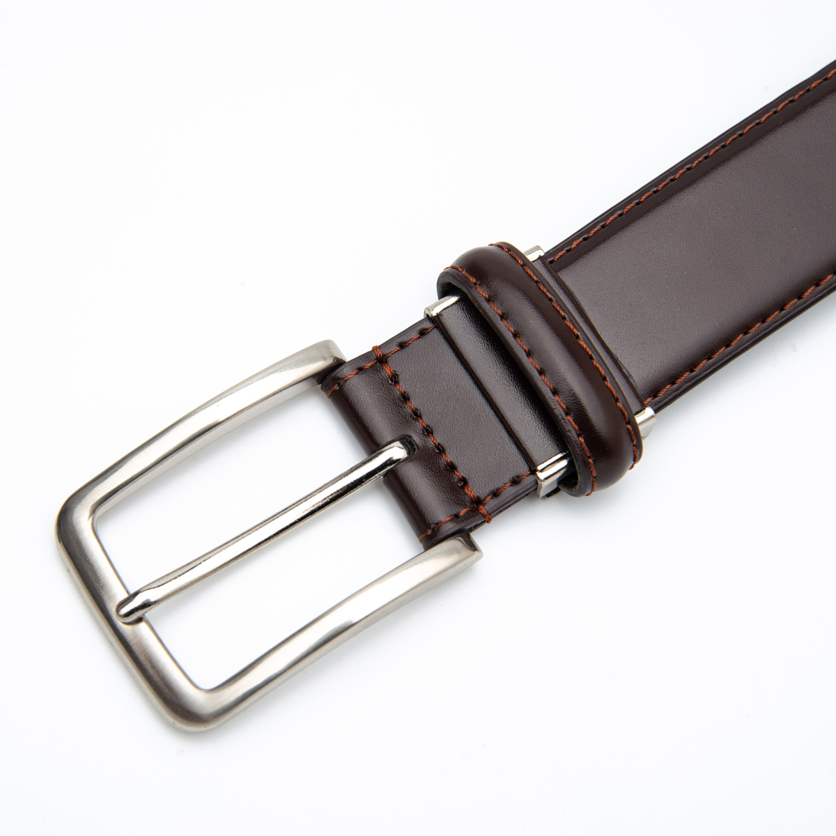 men's casual split leather belt