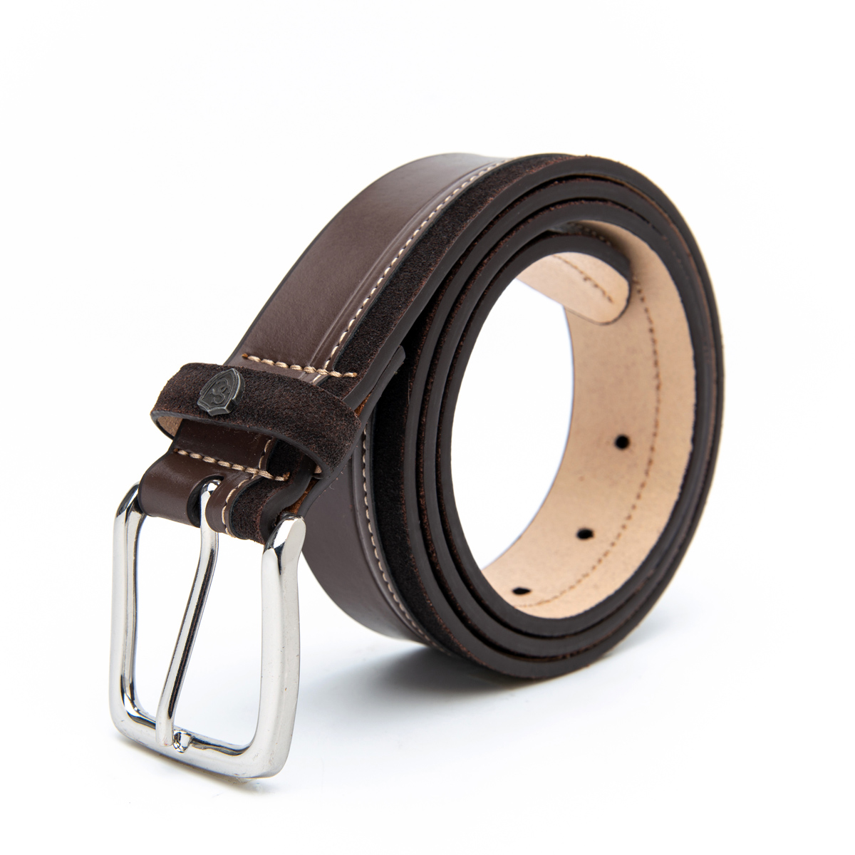 stitched patchwork leather belts